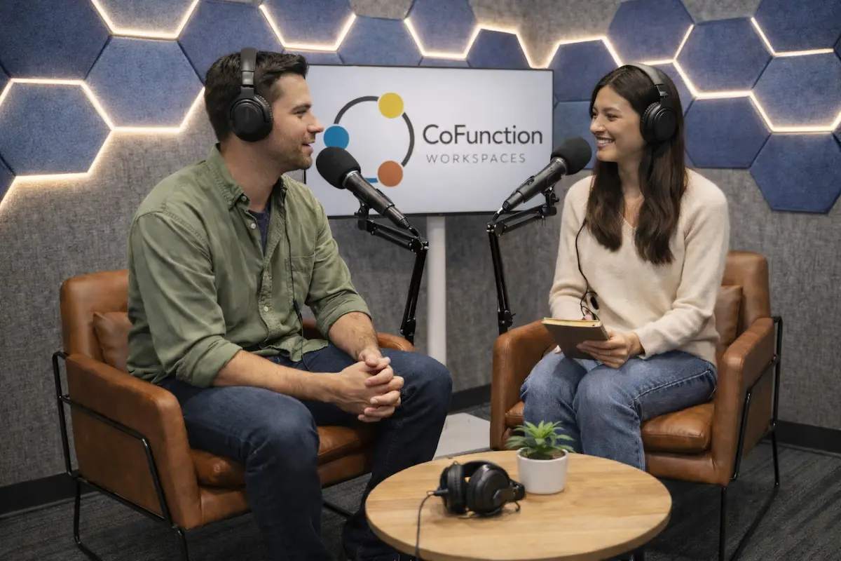 Content Creation Studio - podcast interview